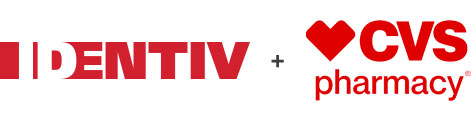 Identiv + CVS Pharmacy logos