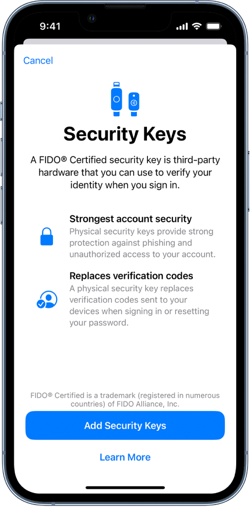security key