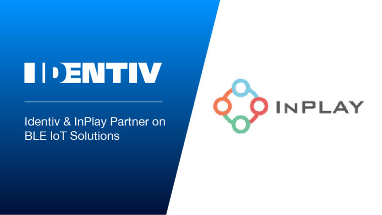 Identiv and InPlay Partner for BLE-Enabled IoT Solutions in Cold-Chain, Healthcare, and Automation