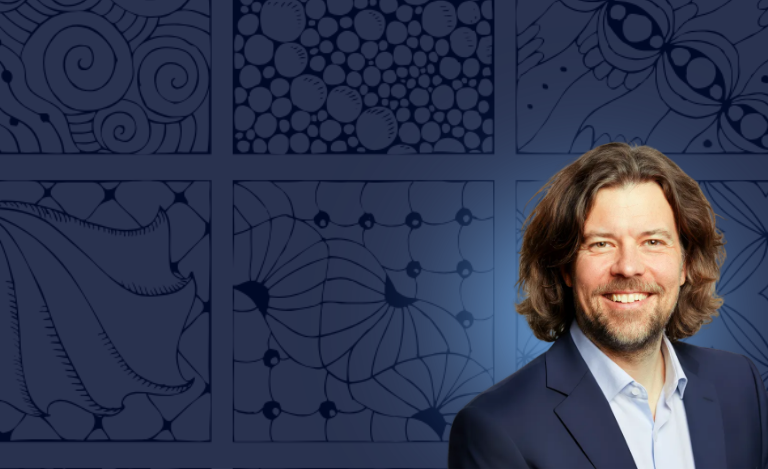 Michael Zehnpfennig with grid background